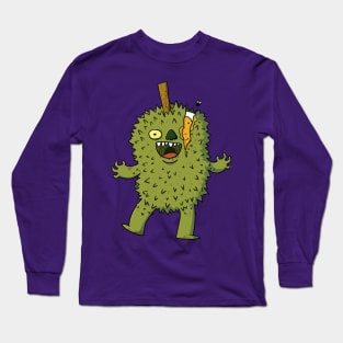 Stinky Durian Monster Long Sleeve T-Shirt